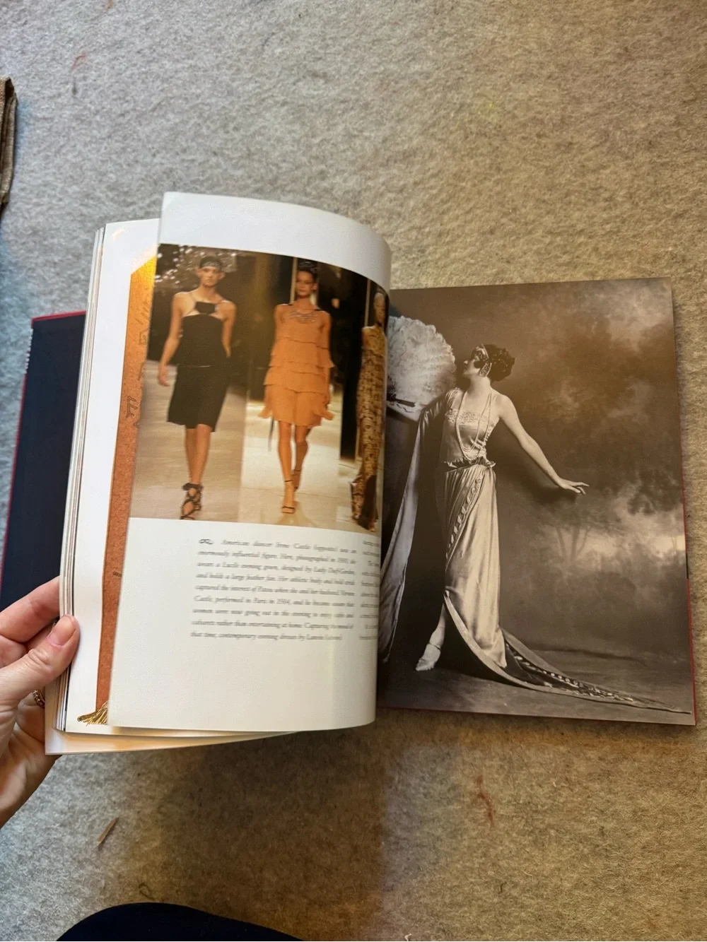 Dusk Till Dawn Red Fashion Hardcover Coffee Table Book
